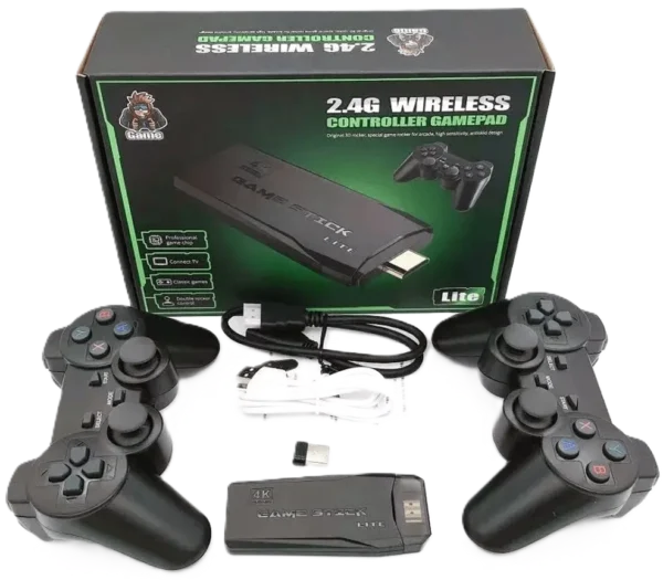Stick Game3sin Mini Consola M8 Game Stick 64GB.