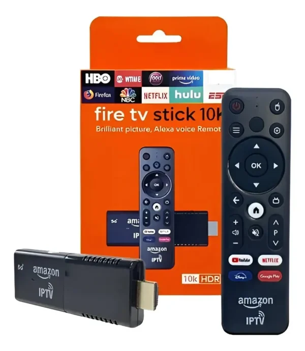 🚀 Fire TV Stick 10K Amazon | 4GB RAM + 32GB de Almacenamiento